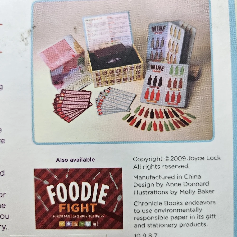 Wine Wars Trivia Game Card Game - Picture 13 of 16